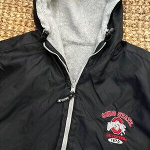 Starter OSU Buckeyes Reversible Fleece Jacket (Large) Vintage Y2K